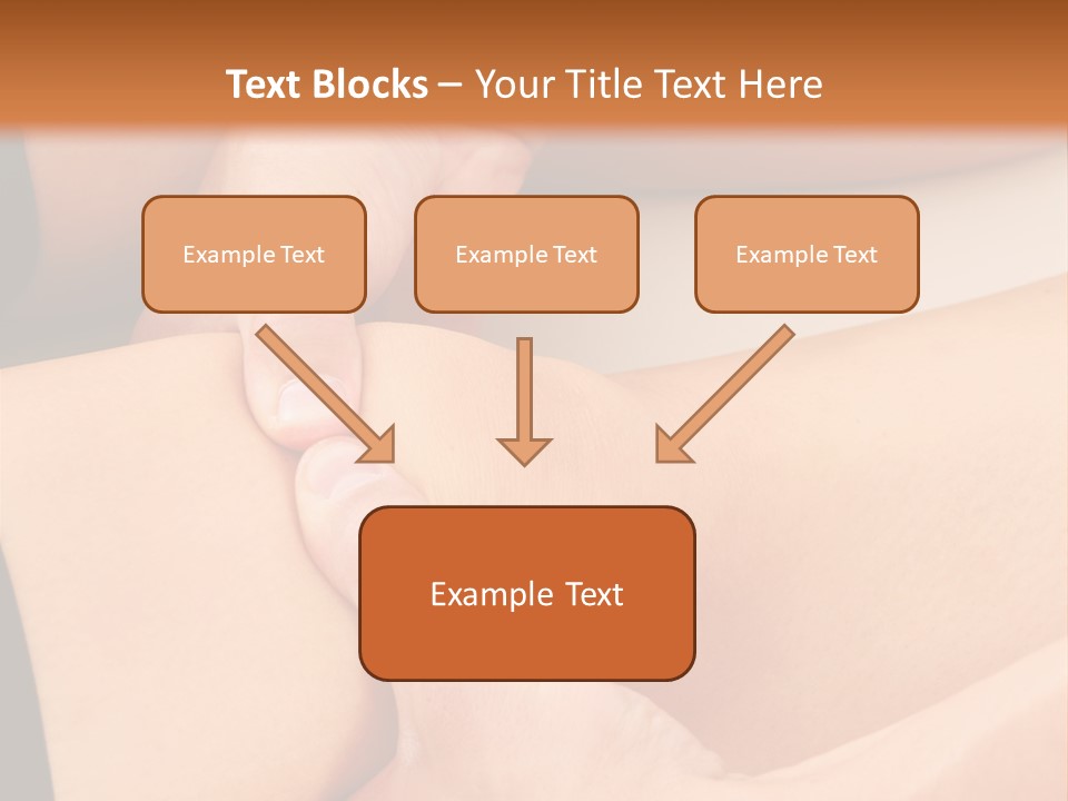 Foot Physiotherapist Man PowerPoint Template