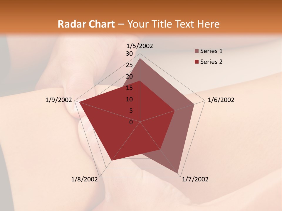 Foot Physiotherapist Man PowerPoint Template