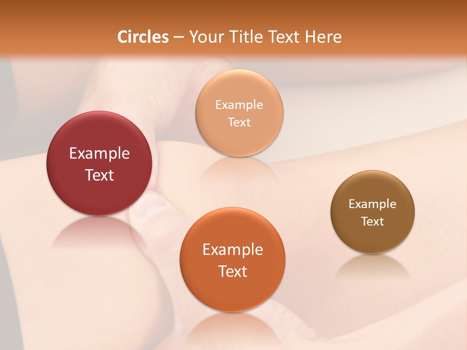 Foot Physiotherapist Man PowerPoint Template