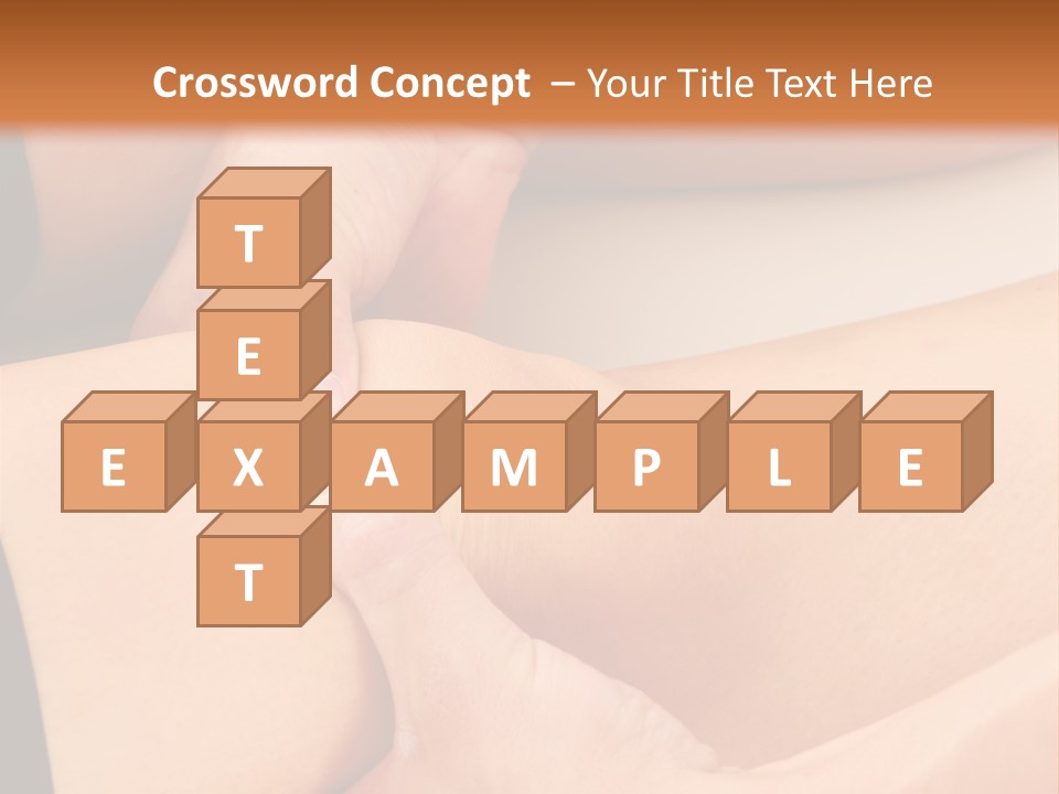 Foot Physiotherapist Man PowerPoint Template