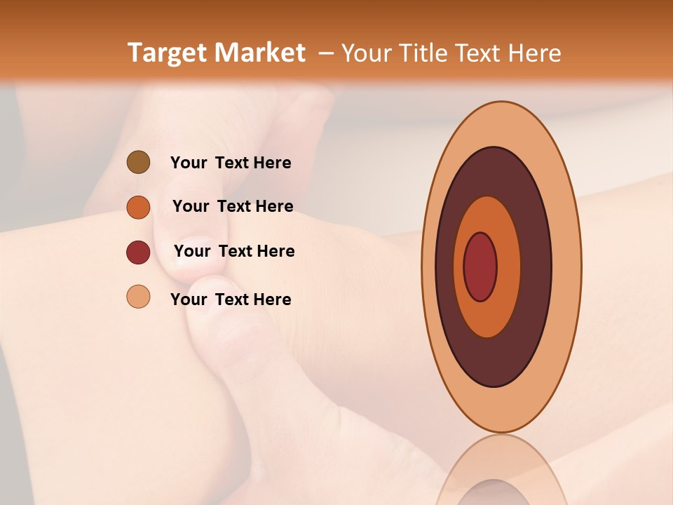 Foot Physiotherapist Man PowerPoint Template