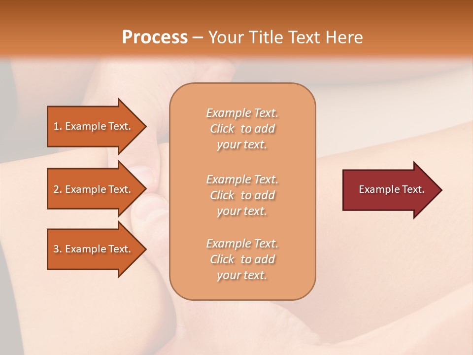 Foot Physiotherapist Man PowerPoint Template