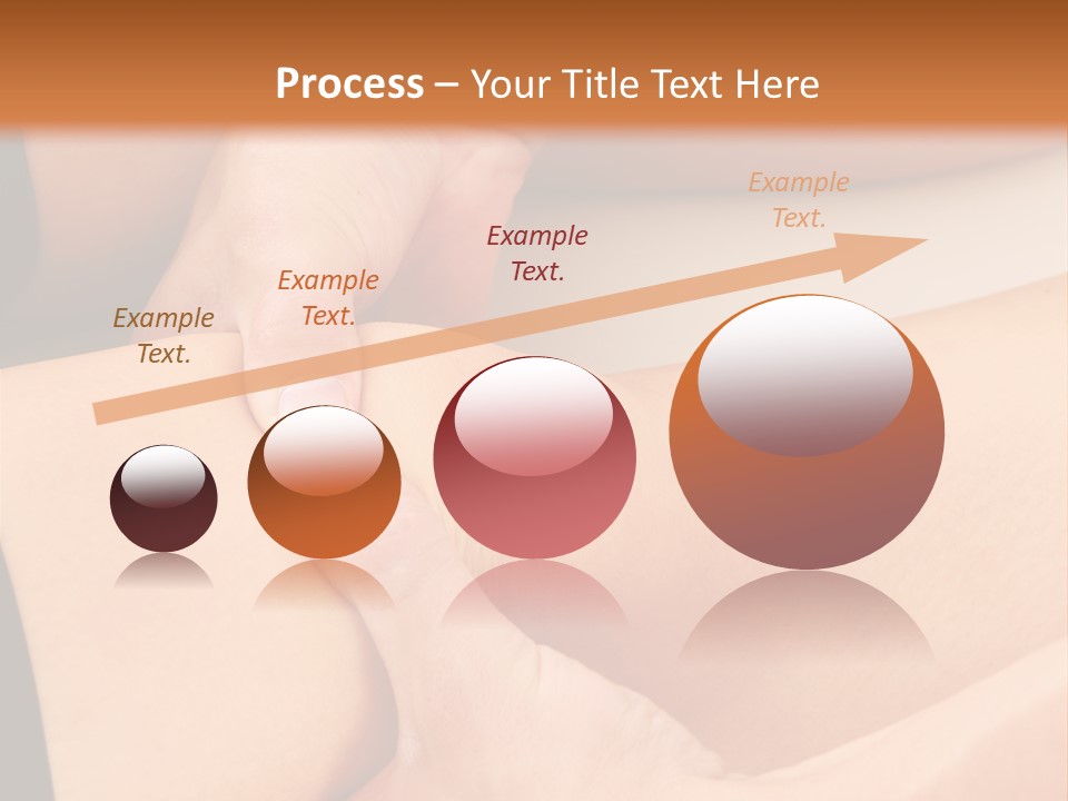 Foot Physiotherapist Man PowerPoint Template