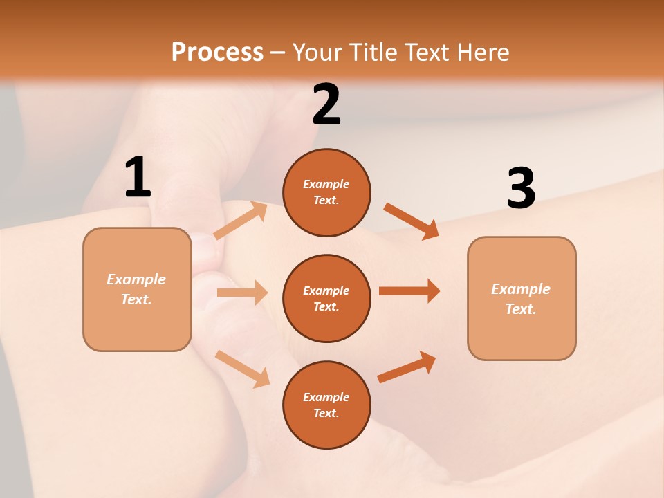 Foot Physiotherapist Man PowerPoint Template