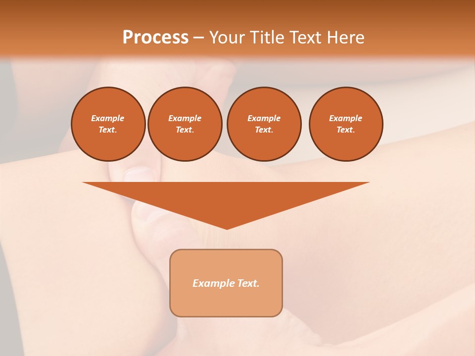 Foot Physiotherapist Man PowerPoint Template