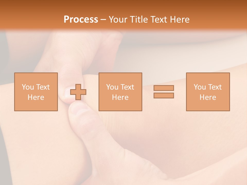 Foot Physiotherapist Man PowerPoint Template