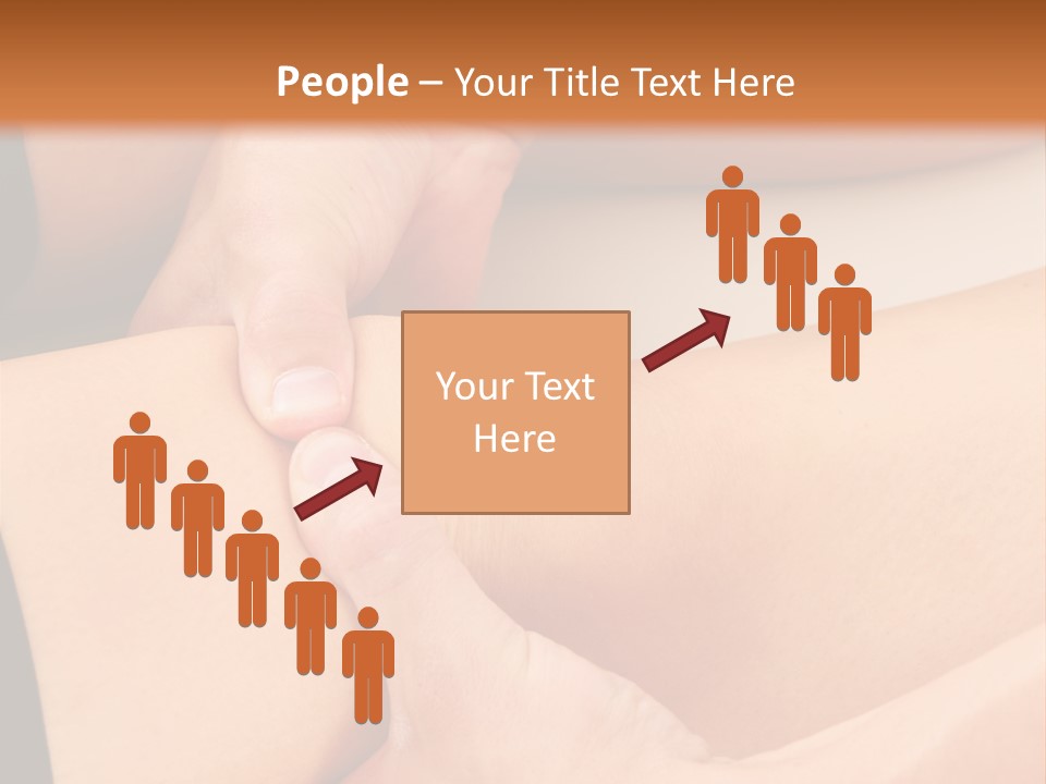 Foot Physiotherapist Man PowerPoint Template