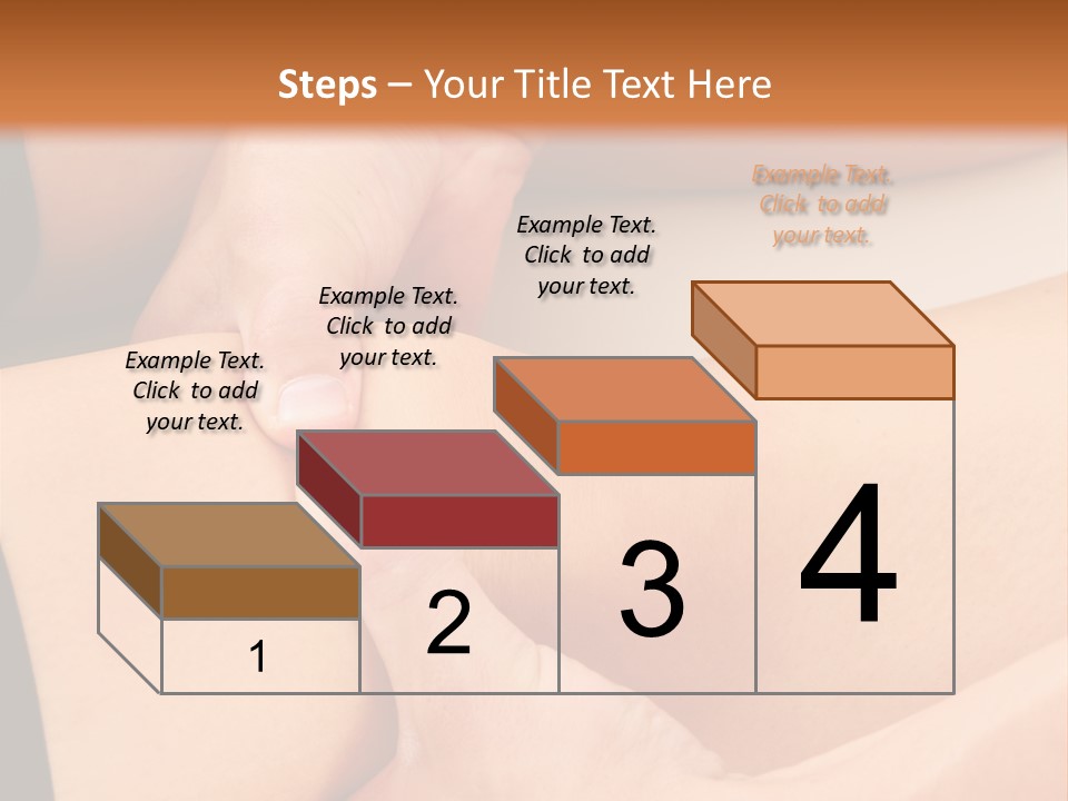 Foot Physiotherapist Man PowerPoint Template