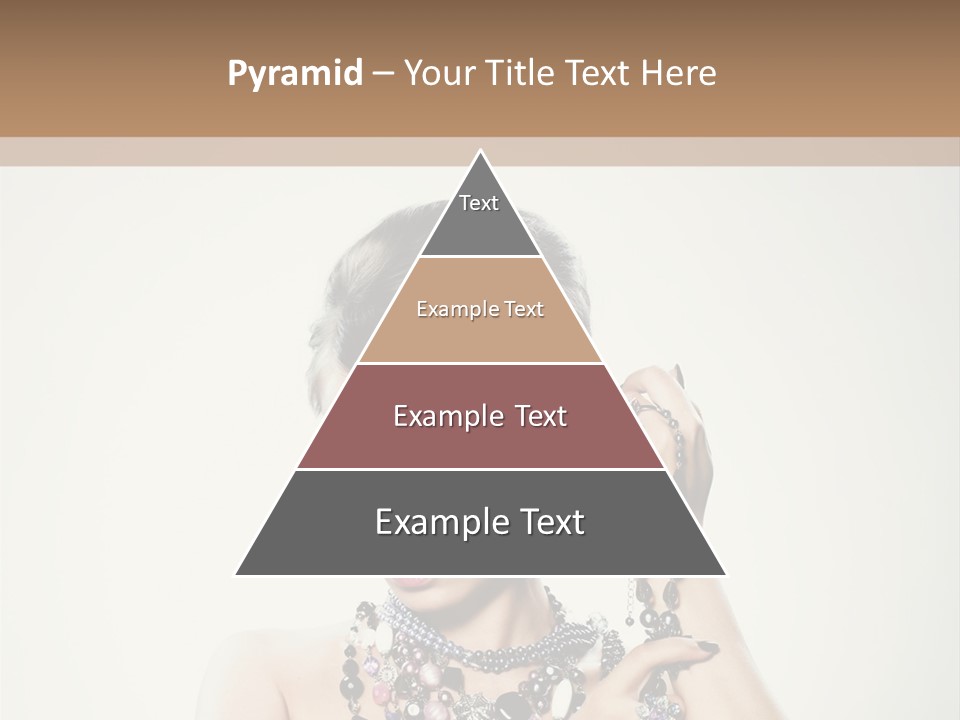 Rings White Hair PowerPoint Template