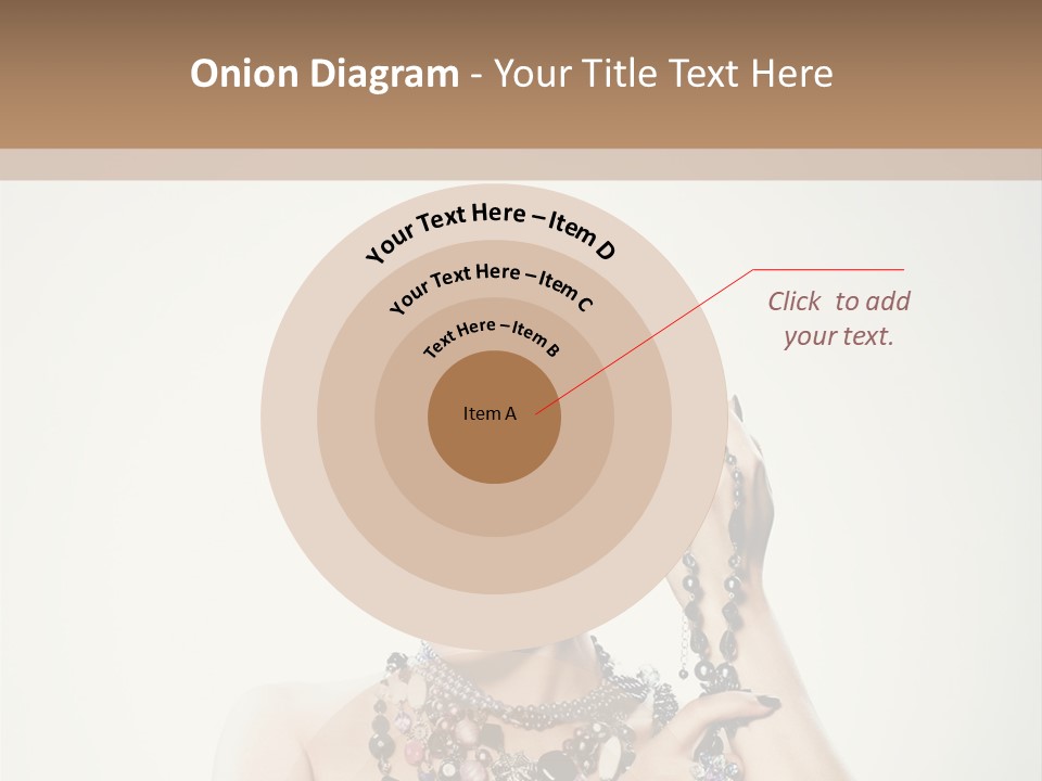 Rings White Hair PowerPoint Template