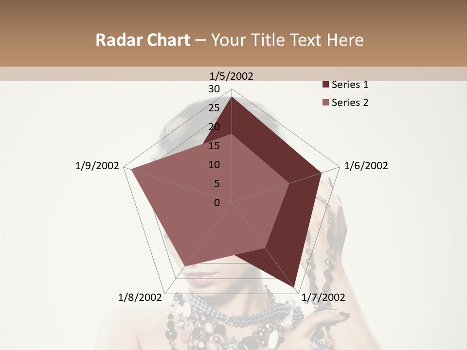 Rings White Hair PowerPoint Template