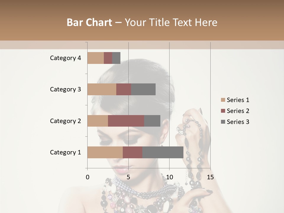 Rings White Hair PowerPoint Template