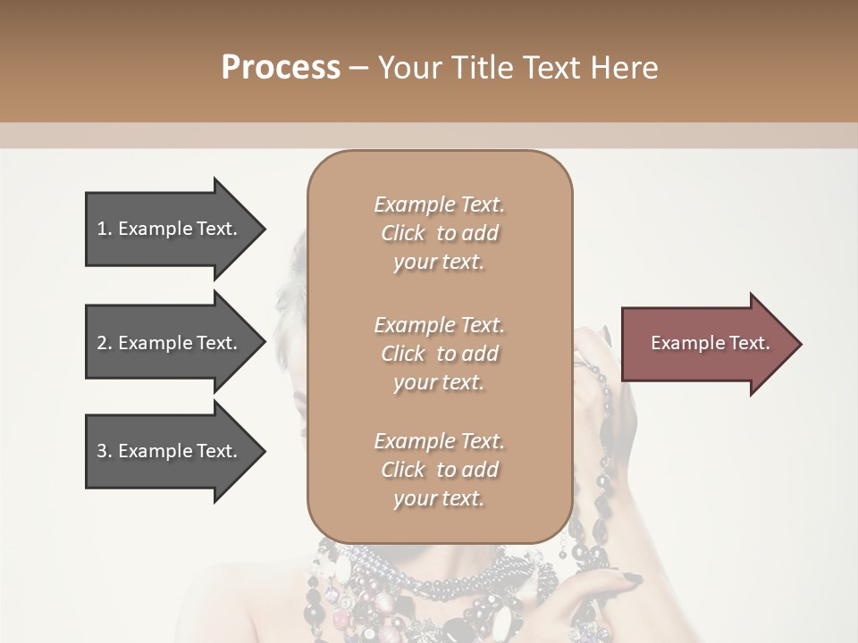 Rings White Hair PowerPoint Template