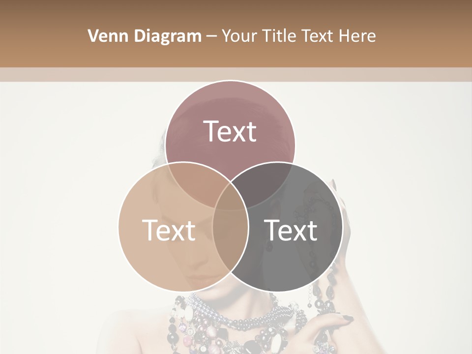 Rings White Hair PowerPoint Template