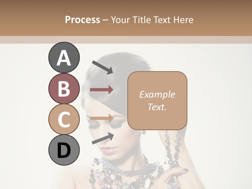 Rings White Hair PowerPoint Template