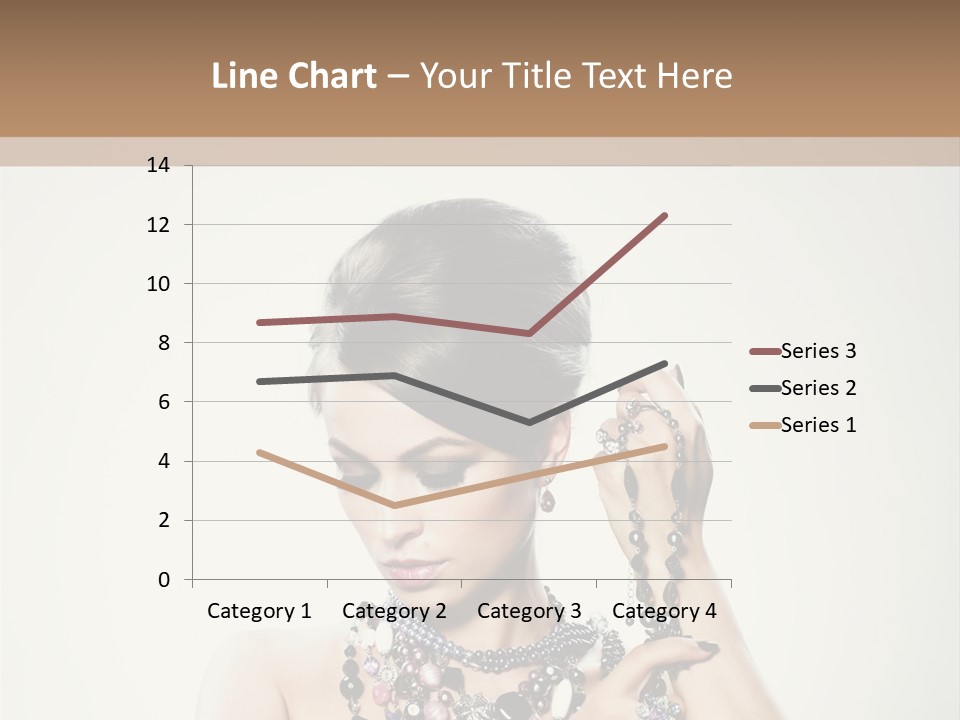 Rings White Hair PowerPoint Template