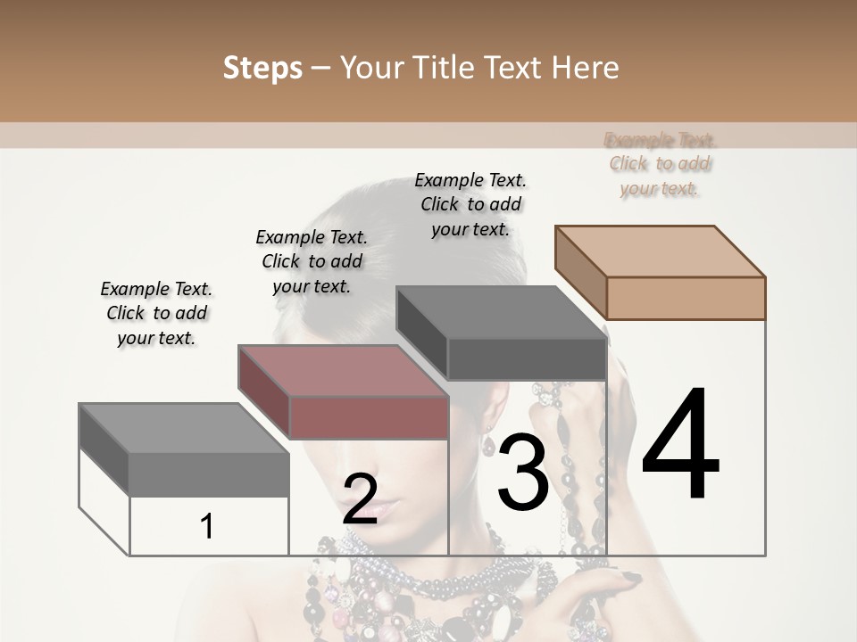 Rings White Hair PowerPoint Template