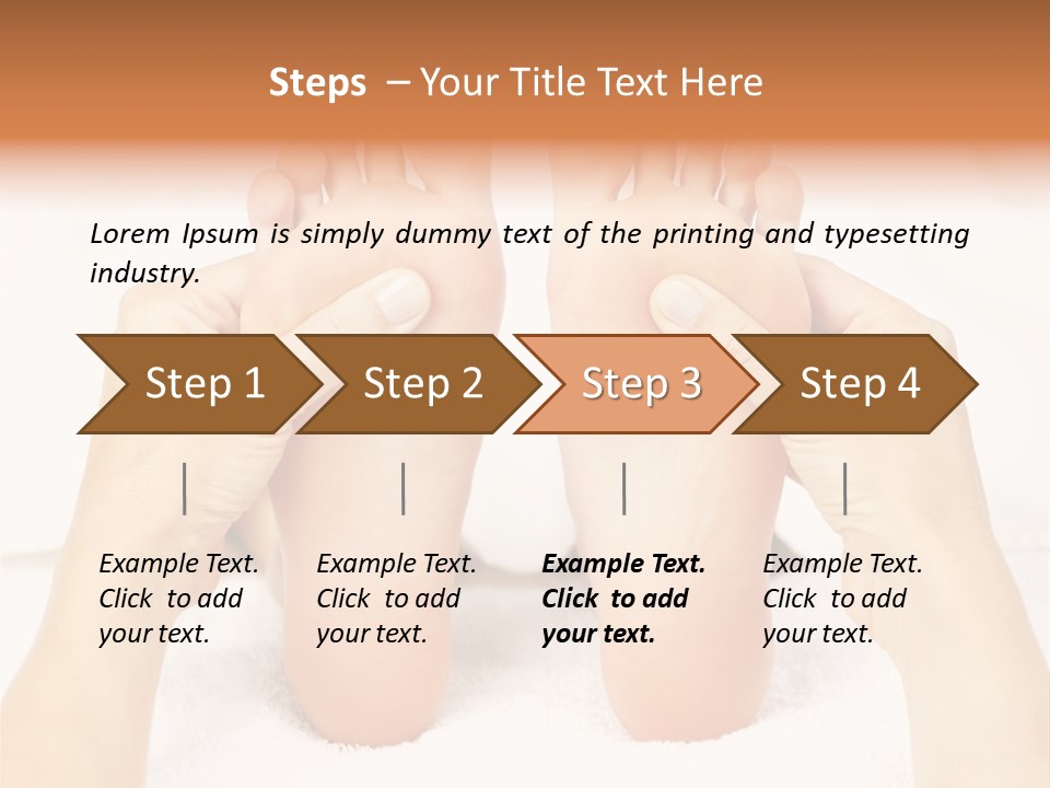 Relaxation Massaging Comfortable PowerPoint Template