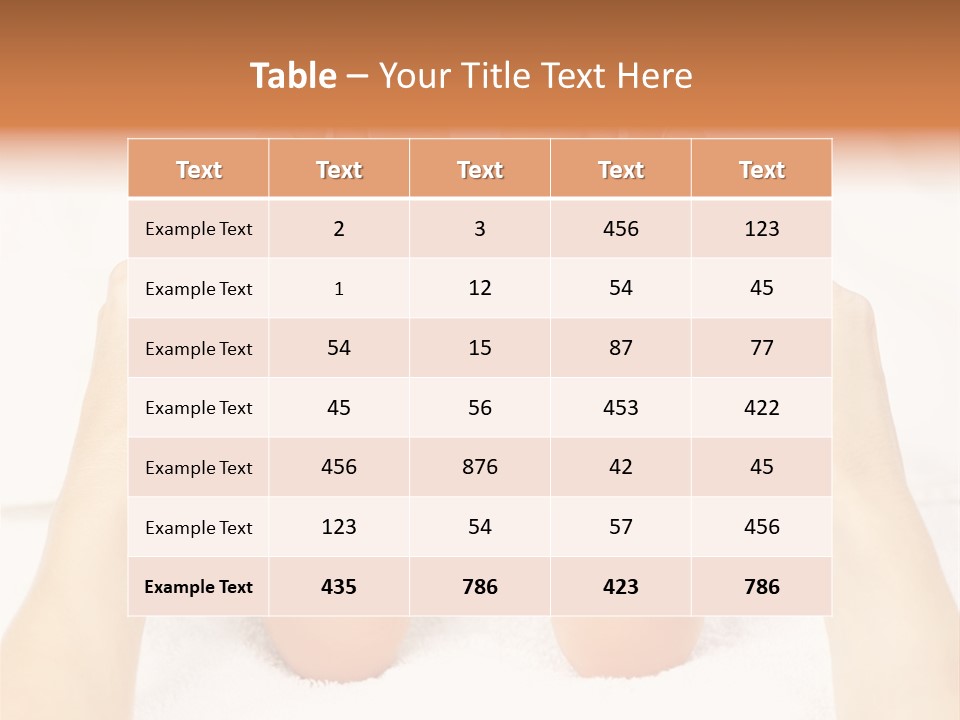 Relaxation Massaging Comfortable PowerPoint Template