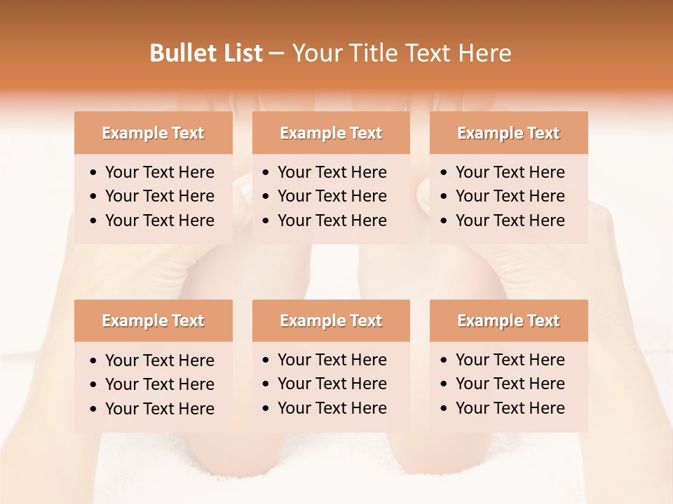 Relaxation Massaging Comfortable PowerPoint Template