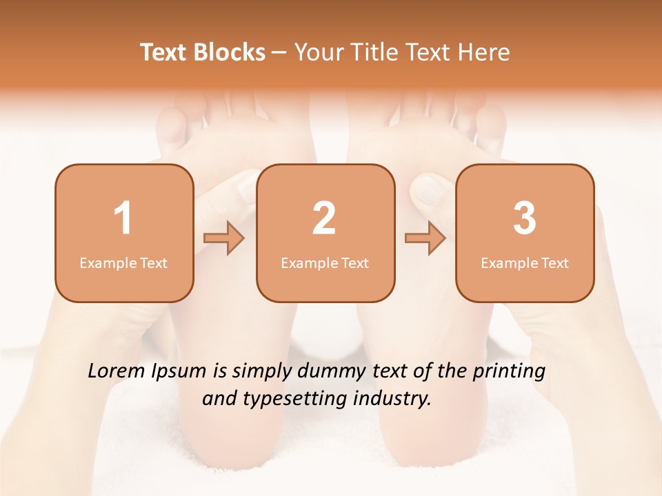 Relaxation Massaging Comfortable PowerPoint Template