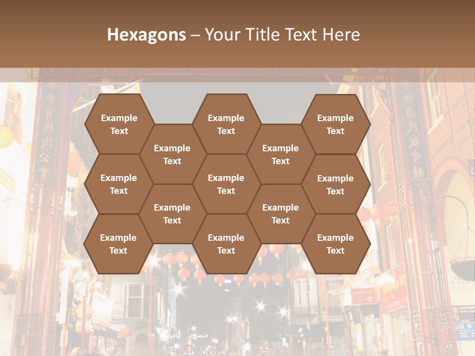 City Ornate English PowerPoint Template