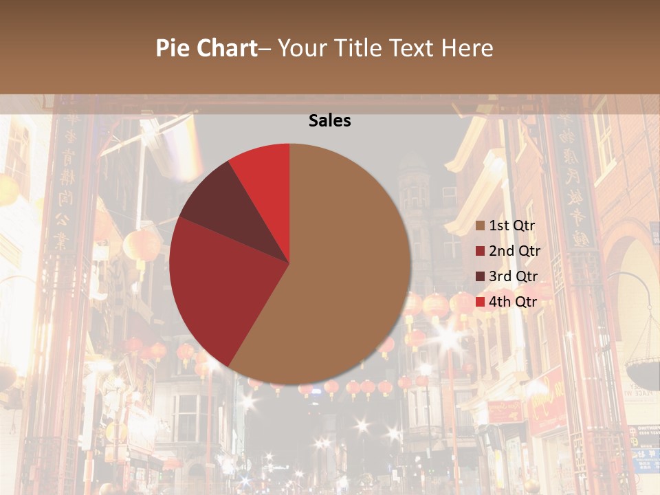 City Ornate English PowerPoint Template