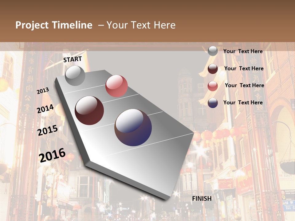 City Ornate English PowerPoint Template