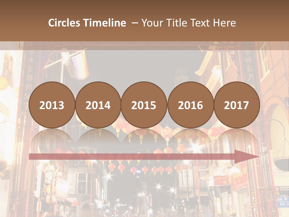 City Ornate English PowerPoint Template