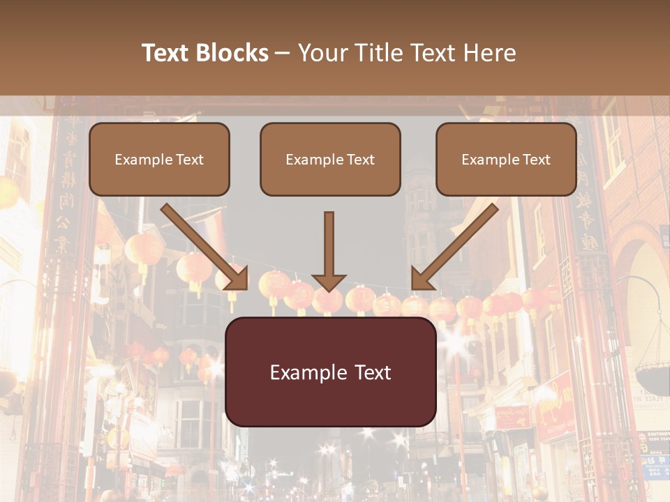 City Ornate English PowerPoint Template