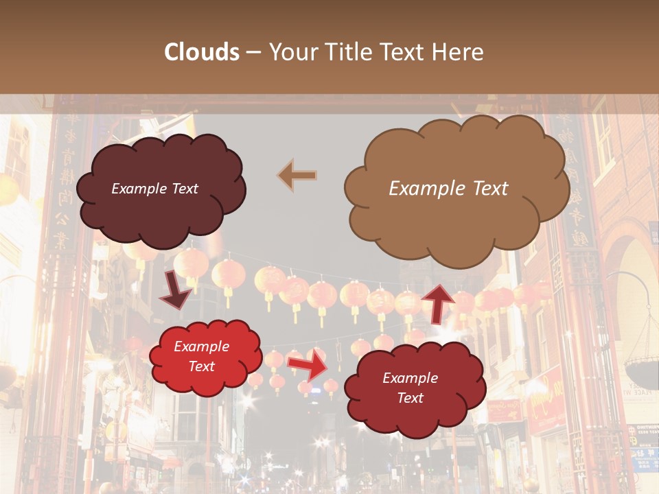City Ornate English PowerPoint Template