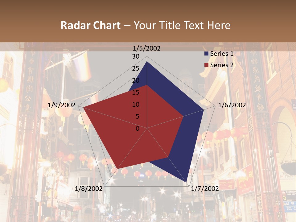 City Ornate English PowerPoint Template