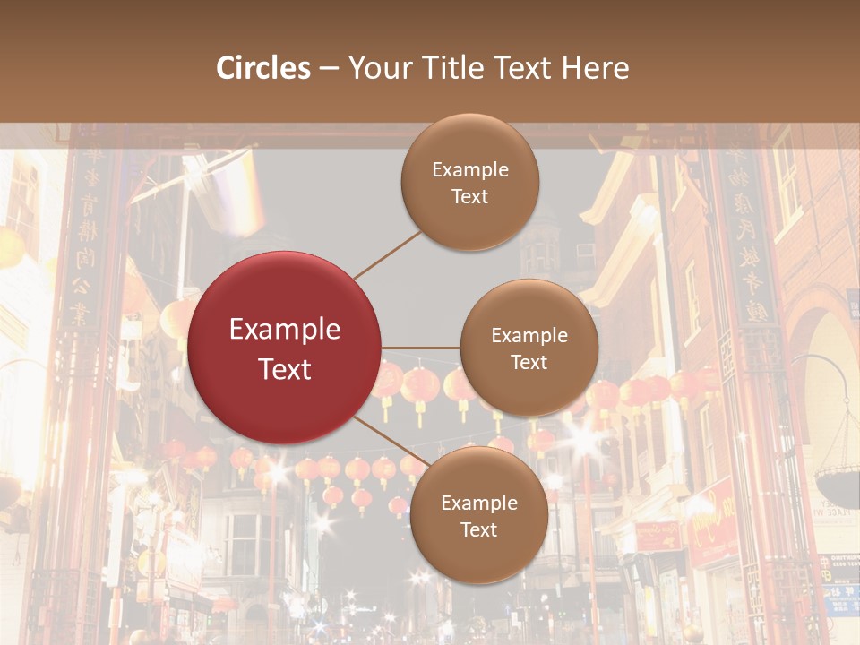 City Ornate English PowerPoint Template