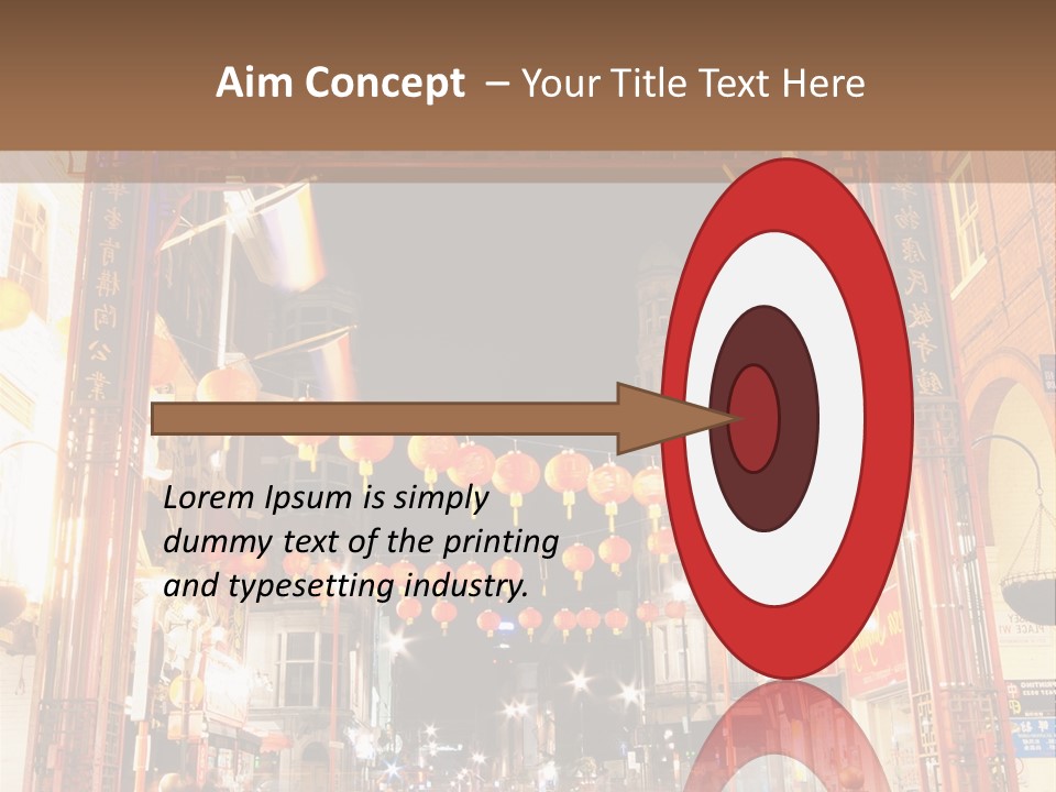 City Ornate English PowerPoint Template