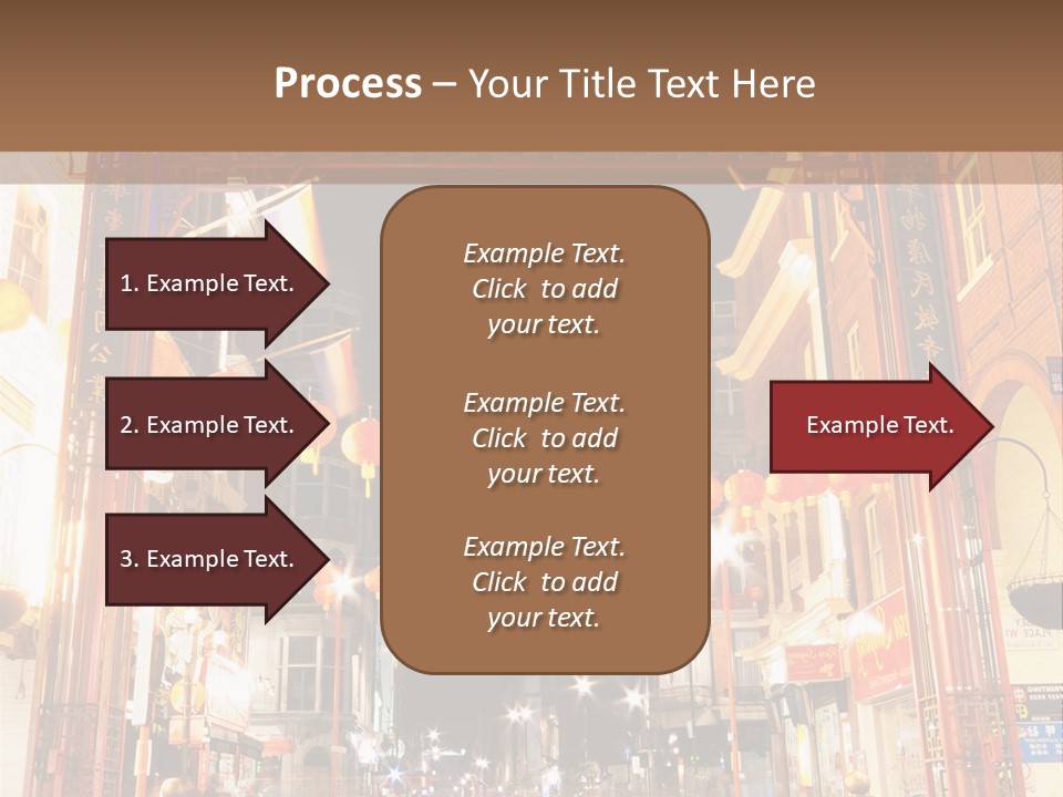 City Ornate English PowerPoint Template