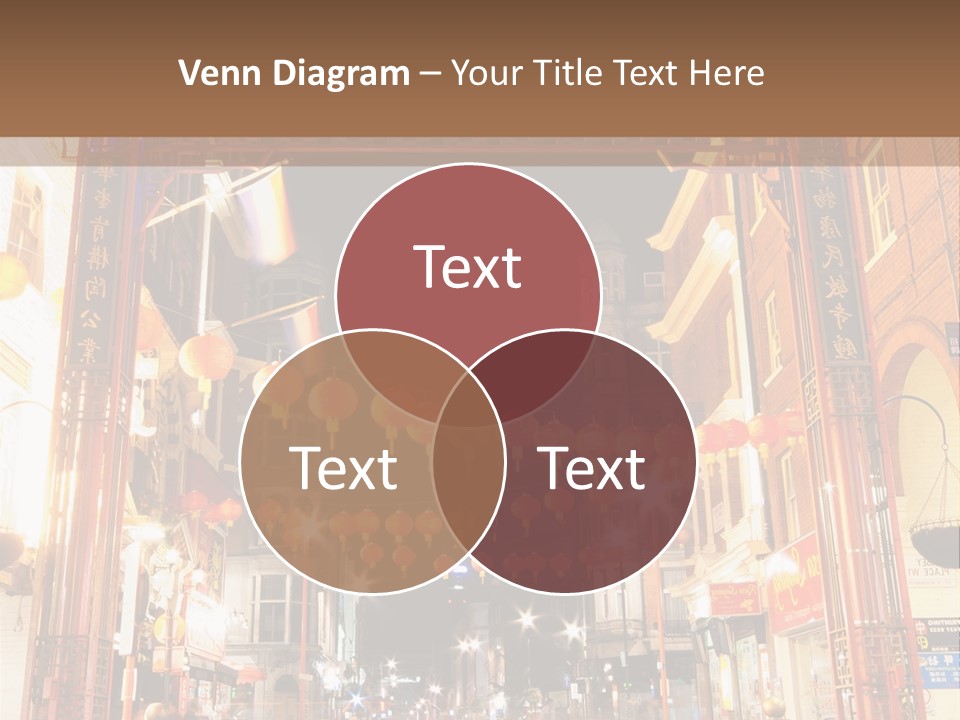 City Ornate English PowerPoint Template