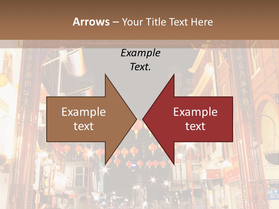 City Ornate English PowerPoint Template