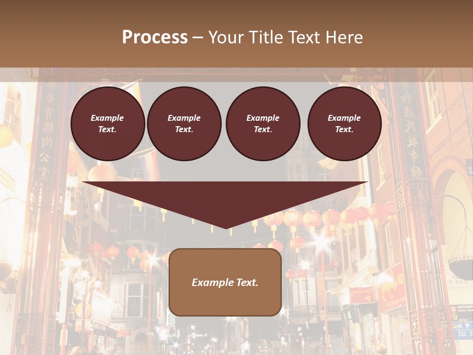 City Ornate English PowerPoint Template