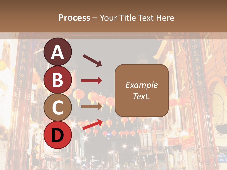 City Ornate English PowerPoint Template