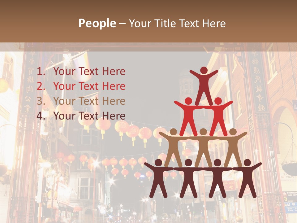 City Ornate English PowerPoint Template