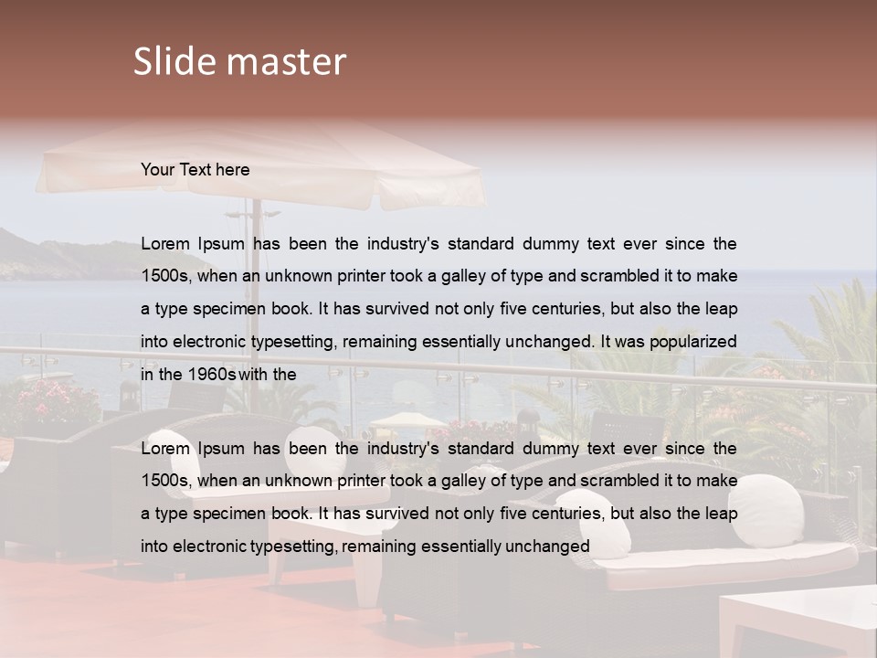 Palm Tree Summer PowerPoint Template