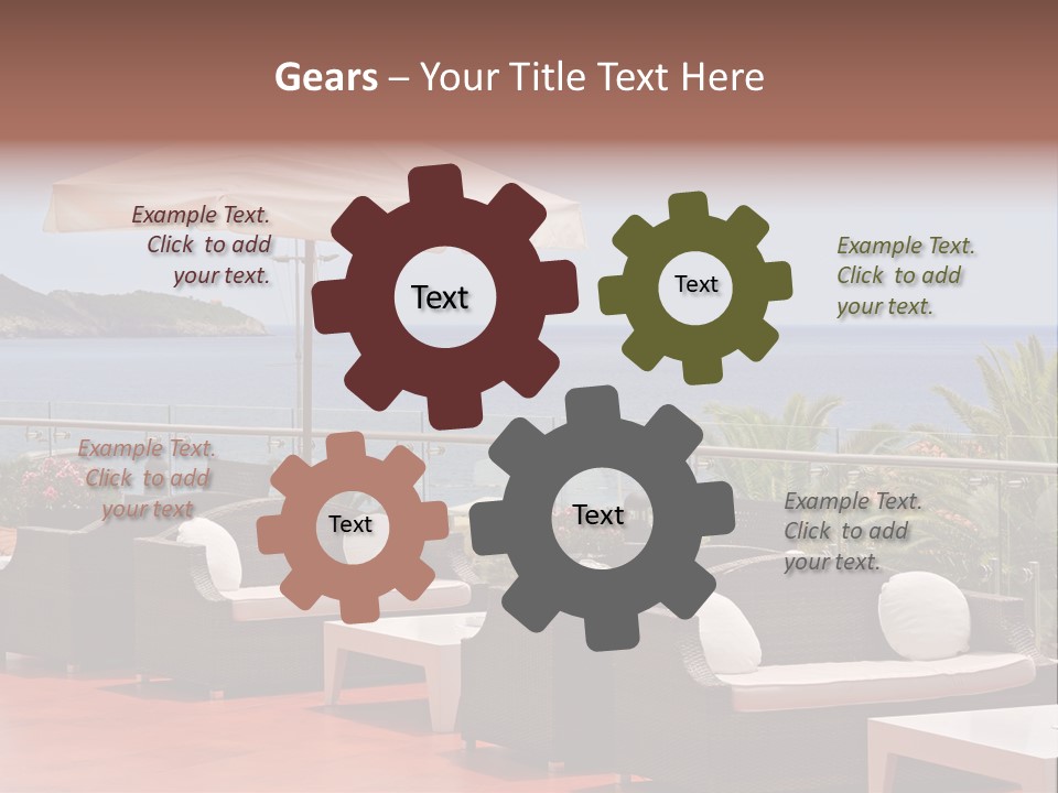 Palm Tree Summer PowerPoint Template