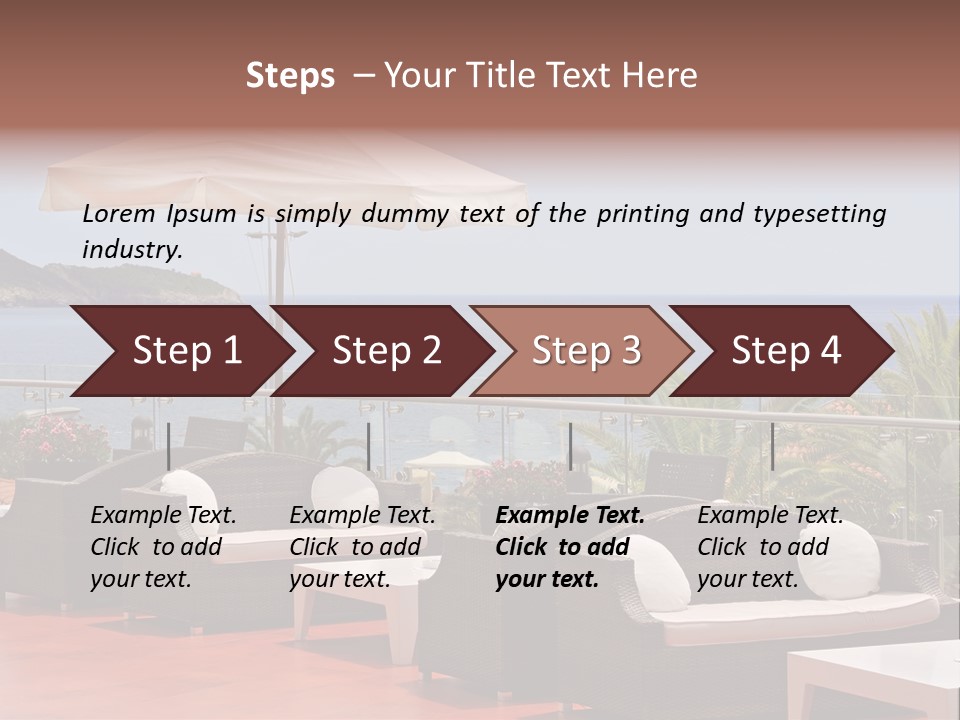 Palm Tree Summer PowerPoint Template