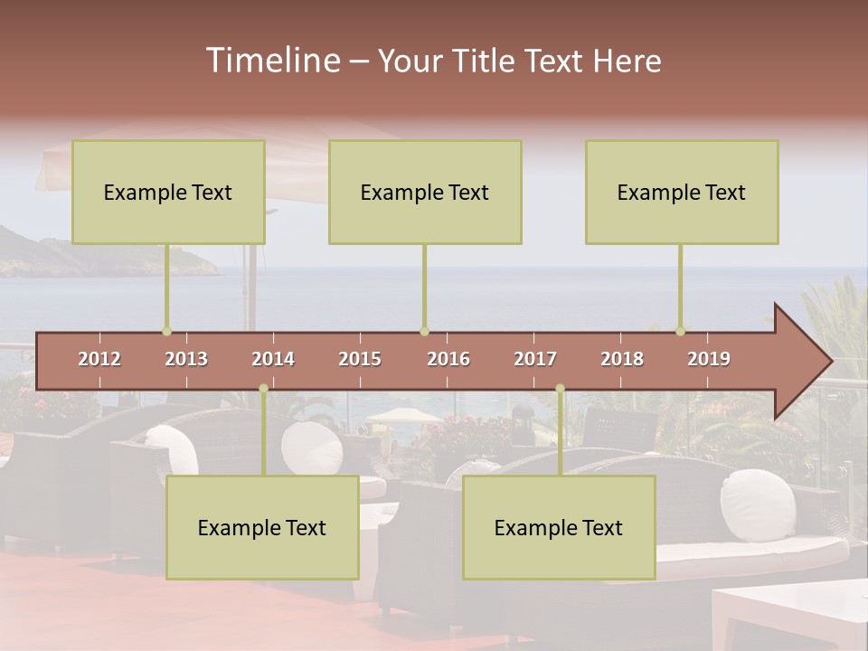 Palm Tree Summer PowerPoint Template