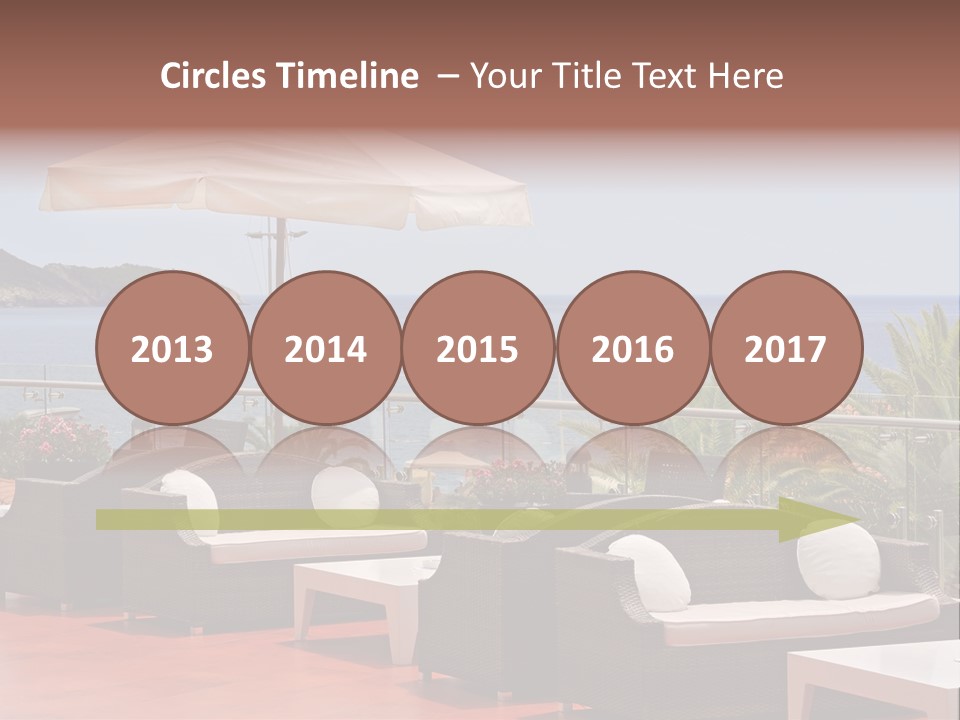 Palm Tree Summer PowerPoint Template