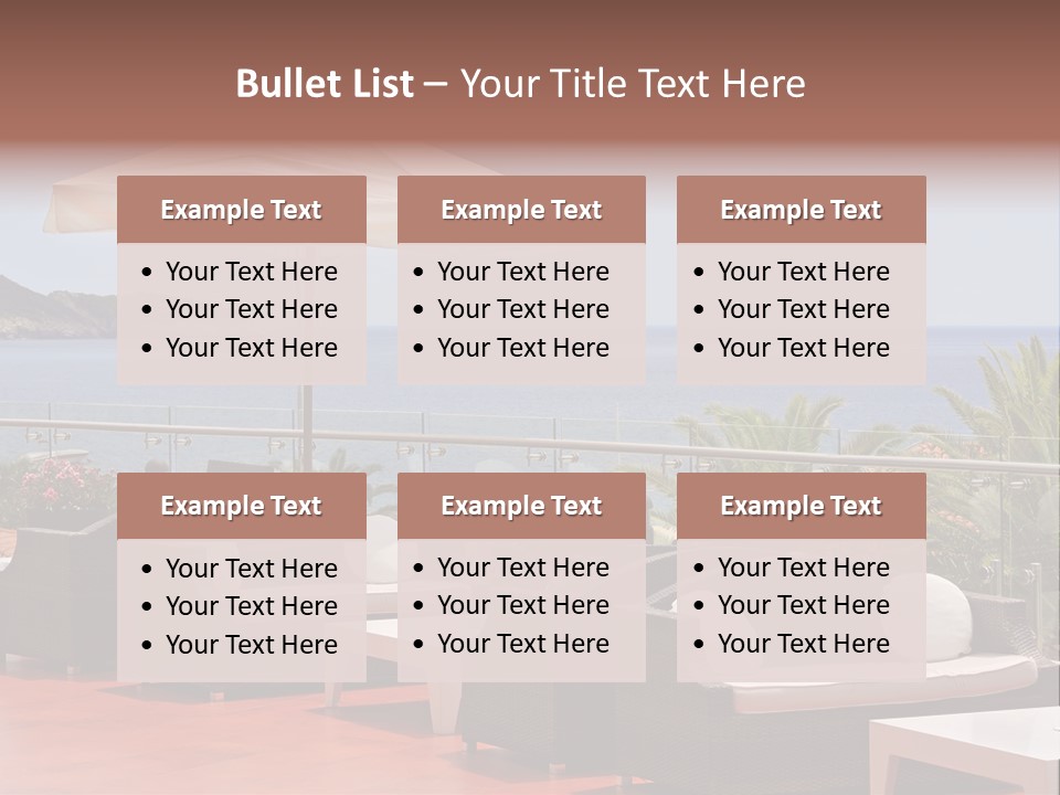 Palm Tree Summer PowerPoint Template