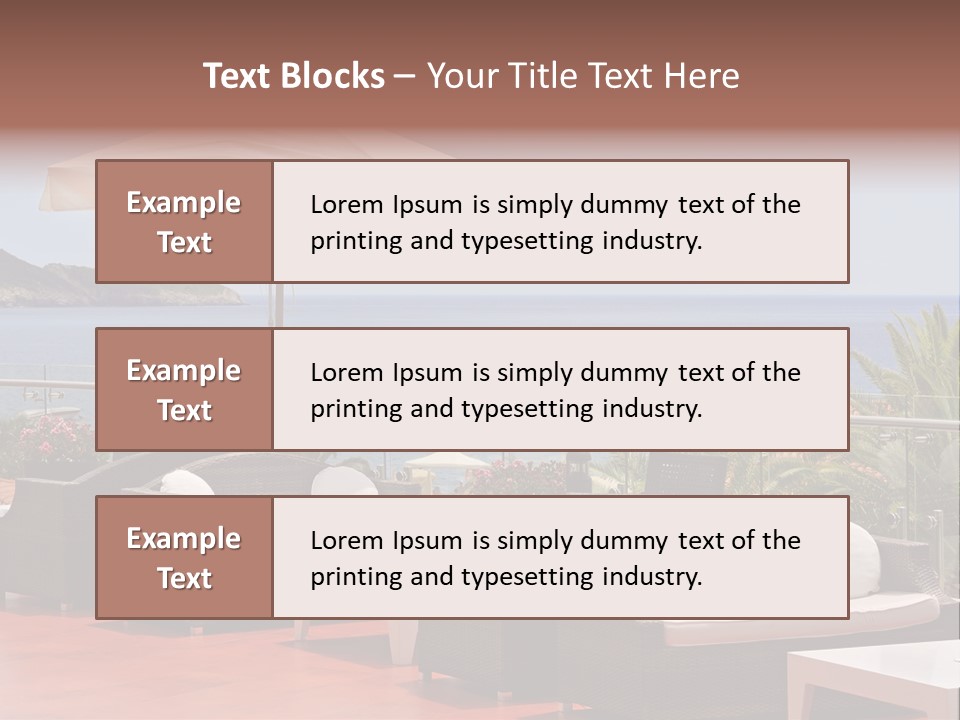 Palm Tree Summer PowerPoint Template