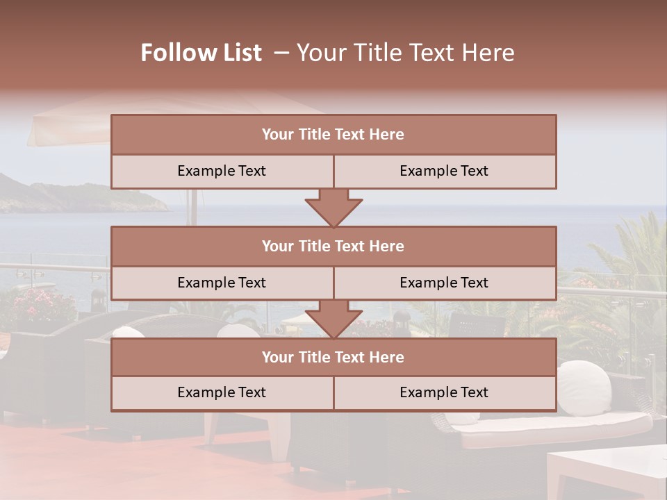 Palm Tree Summer PowerPoint Template