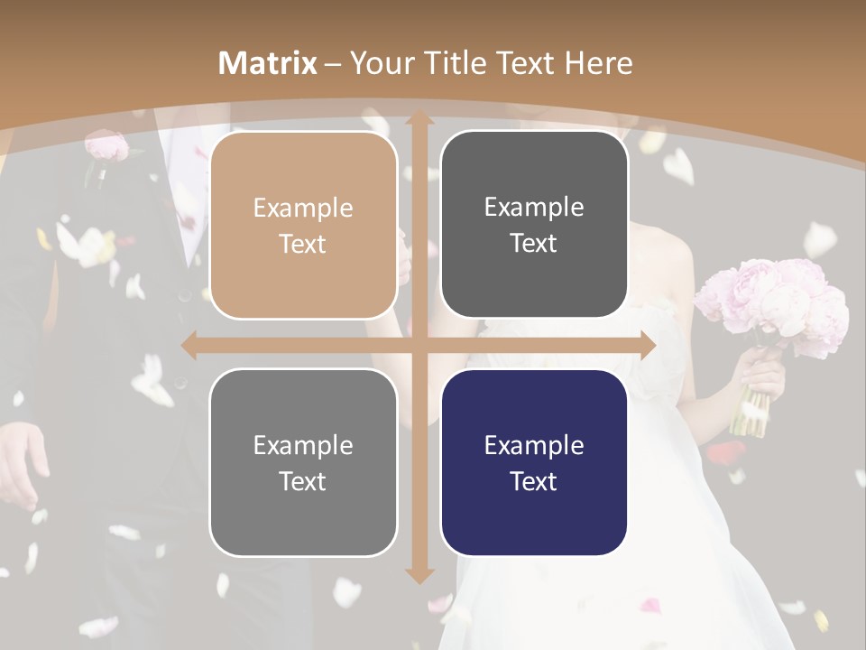 Adult Wedding Sunny PowerPoint Template