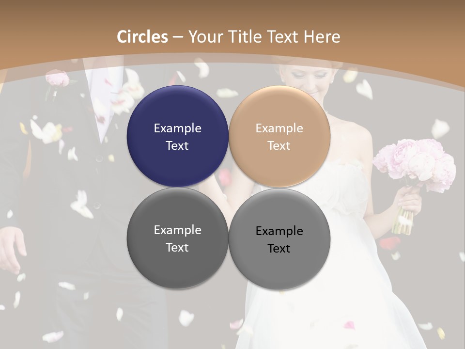 Adult Wedding Sunny PowerPoint Template